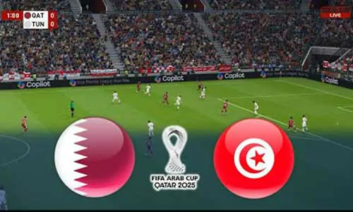 موعد مباراة قطر وتونس والقنوات الناقلة – كأس العرب 2025